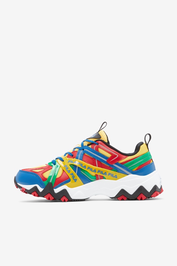 Fila UK Lemon/Red/Imperial Blue Men\'s Electromont