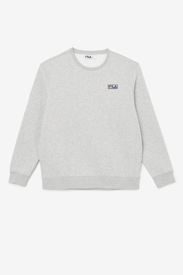 Fila UK Garran Crew Grey Heather/White