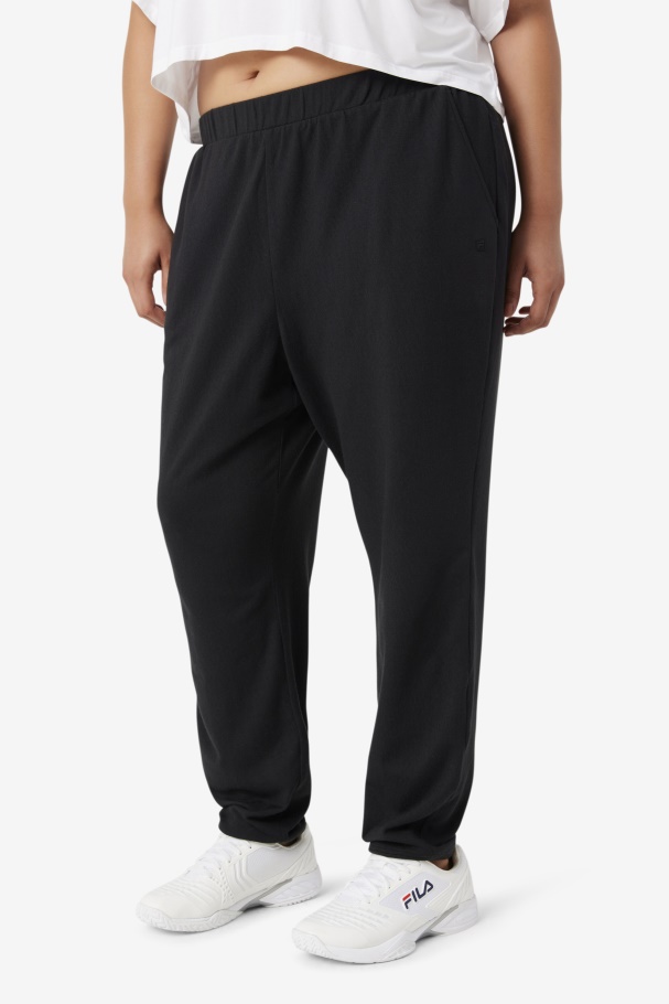 Fila UK Black Fi-Lux Jogger