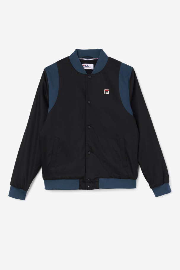 Black/Teal Cree Bomber Fila UK