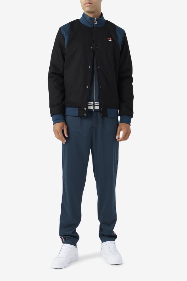 Black/Teal Cree Bomber Fila UK