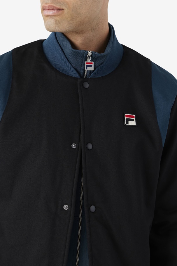 Black/Teal Cree Bomber Fila UK