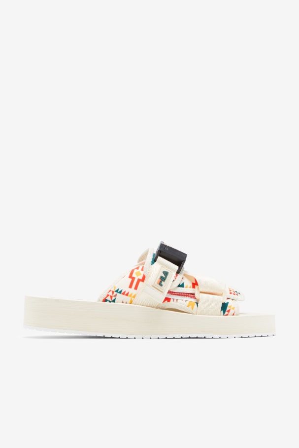 Fila UK Men's Sol-Slide V2 Gardenia/June Bug/Adobe