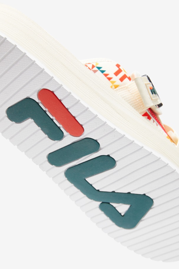 Fila UK Men\'s Sol-Slide V2 Gardenia/June Bug/Adobe