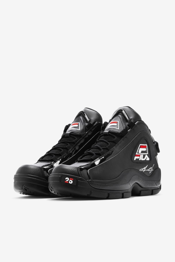 Fila UK Men\'s Grant Hill 2 25th Anniversary Edition Black/White/Red