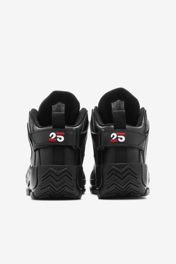 Fila UK Men\'s Grant Hill 2 25th Anniversary Edition Black/White/Red