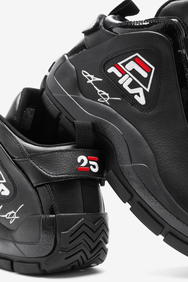 Fila UK Men\'s Grant Hill 2 25th Anniversary Edition Black/White/Red