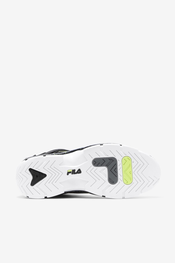 Fila UK Black/Sunny Lime/Castlerock Men\'s Grant Hill 2
