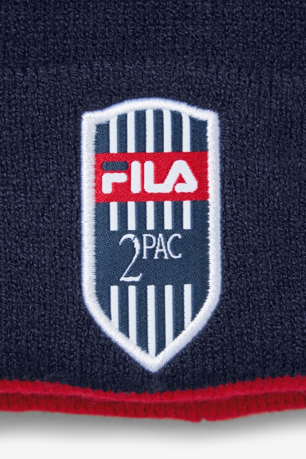 2Pac Beanie Navy/Red Fila UK