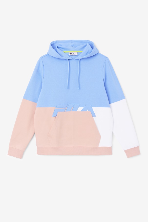 Fila UK Blue/Coral Cloud/Stone Madu Hoodie
