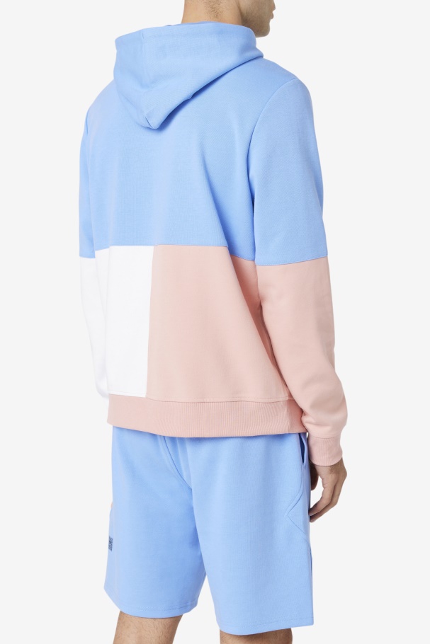 Fila UK Blue/Coral Cloud/Stone Madu Hoodie