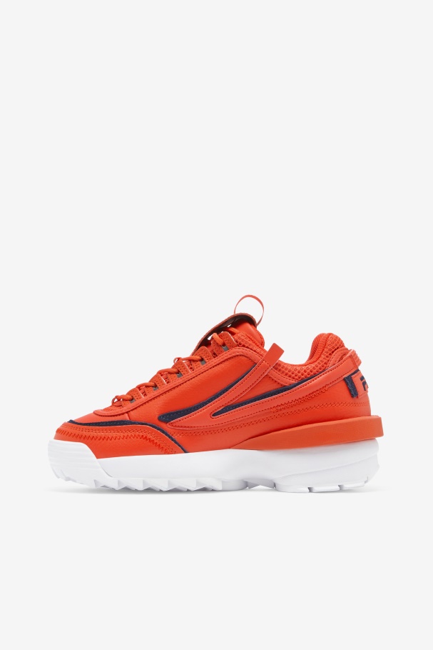 Women\'s Disruptor 2 Exp Fila UK Orange.Com/Navy/White