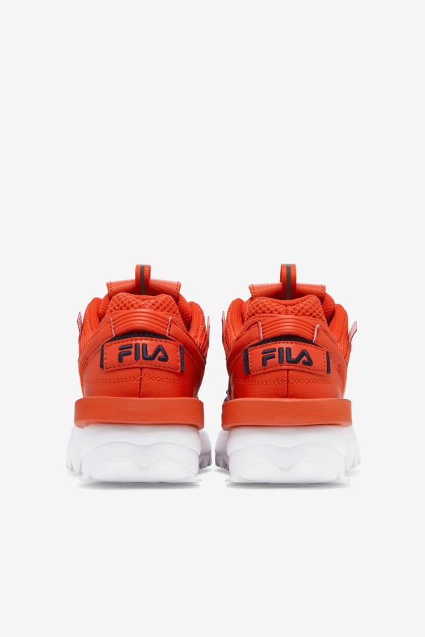 Women\'s Disruptor 2 Exp Fila UK Orange.Com/Navy/White