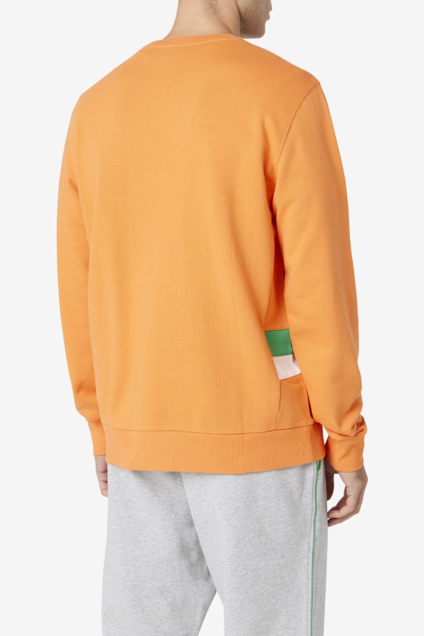Fila UK Coral Rose/White/Jelly Bean Ameh Sweatshirt