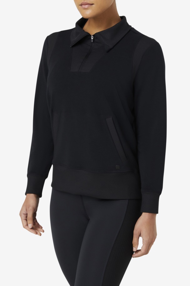 Fi-Lux Half Zip Fila UK Black
