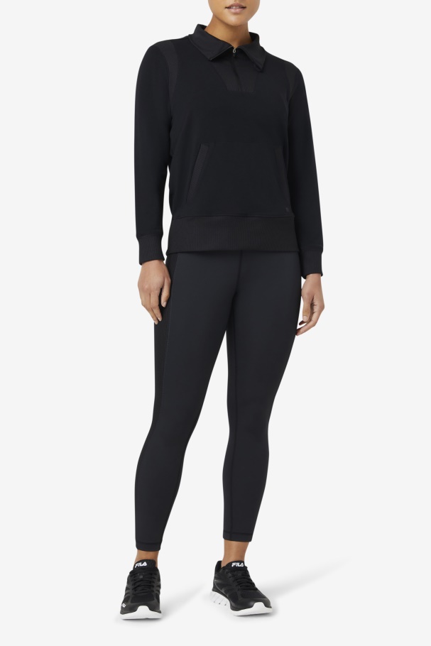 Fi-Lux Half Zip Fila UK Black