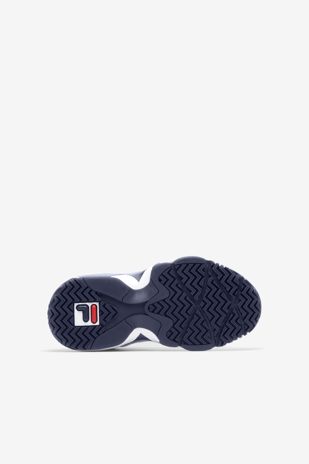 White/Navy/Red Fila UK Little Kids\' Mb