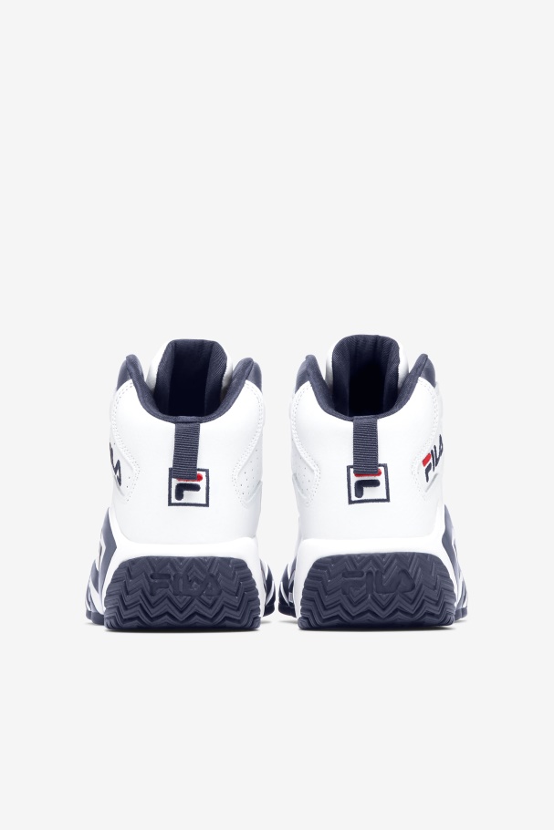 White/Navy/Red Fila UK Little Kids\' Mb