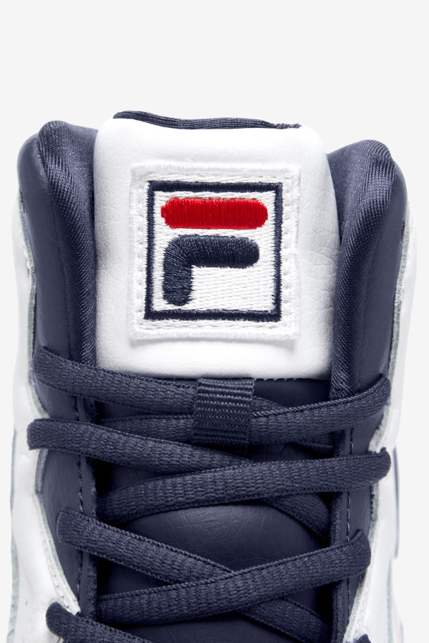 White/Navy/Red Fila UK Little Kids\' Mb