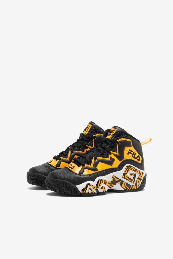 Fila UK Little Kids\' Mb Night Walk Black/Gold/White