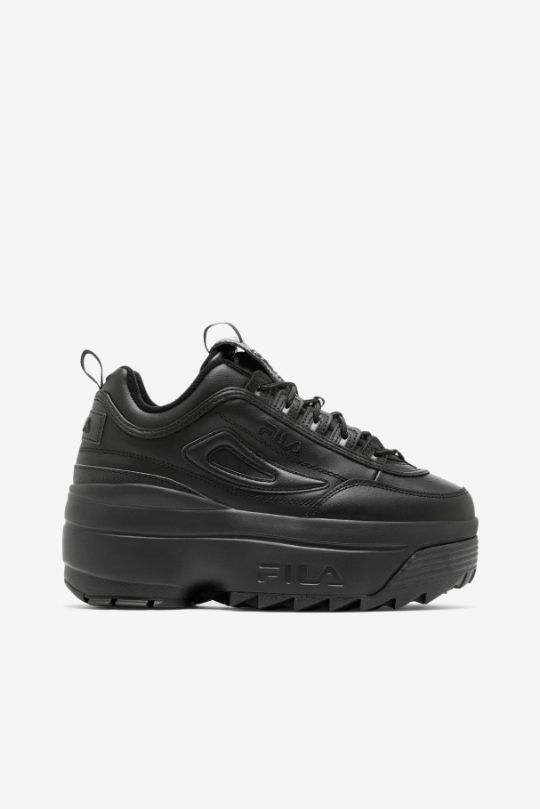 Fila UK Black Women's Disruptor 2 Wedge