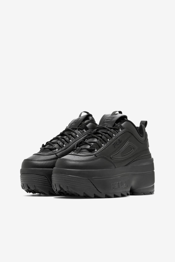 Fila UK Black Women\'s Disruptor 2 Wedge