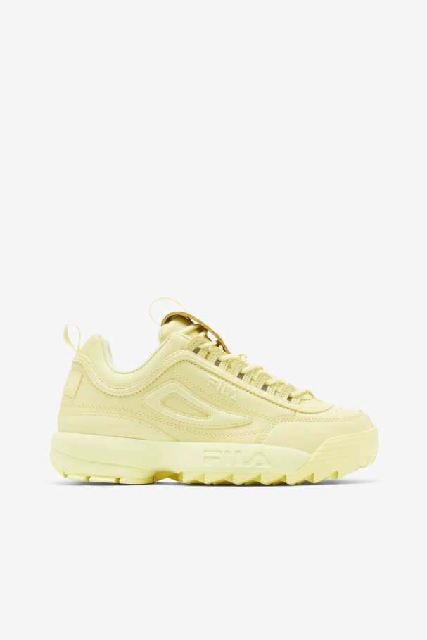 Fila UK Tender Yellow Women's Disruptor 2 Premium
