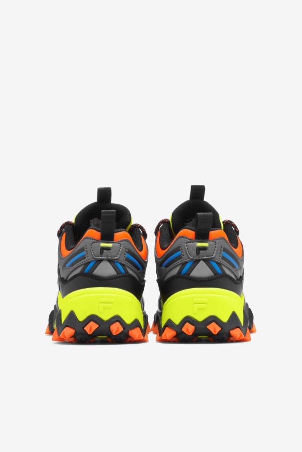 Little Kids\' Oaktmont TR Orange/Black/Yellow Fila UK