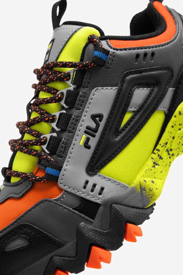 Little Kids\' Oaktmont TR Orange/Black/Yellow Fila UK