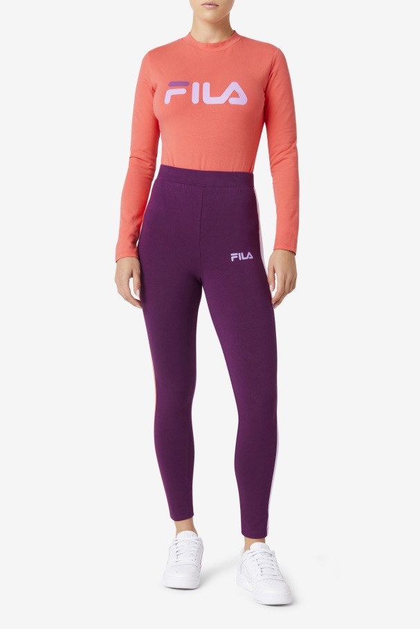 Pickled Beet Mercy Legging Fila UK