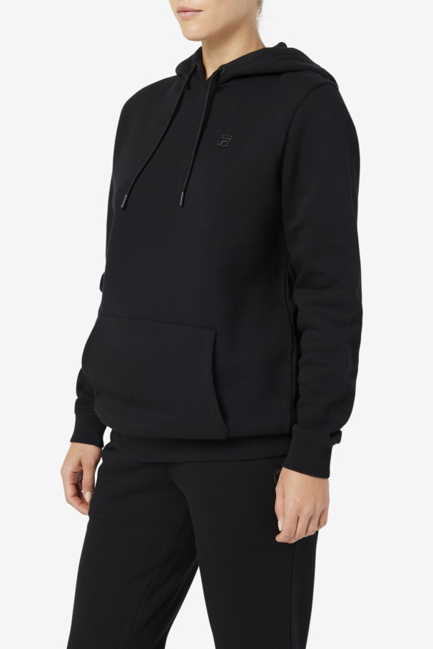 Black Lylah Hoodie Fila UK