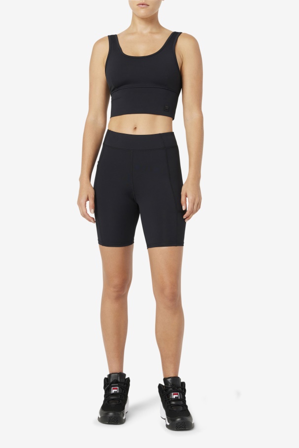 Tiana Bike Short Black Fila UK