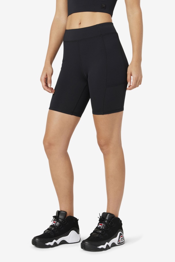 Tiana Bike Short Black Fila UK