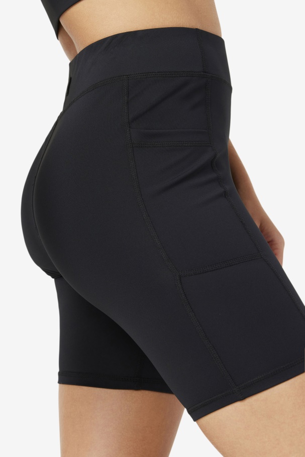Tiana Bike Short Black Fila UK