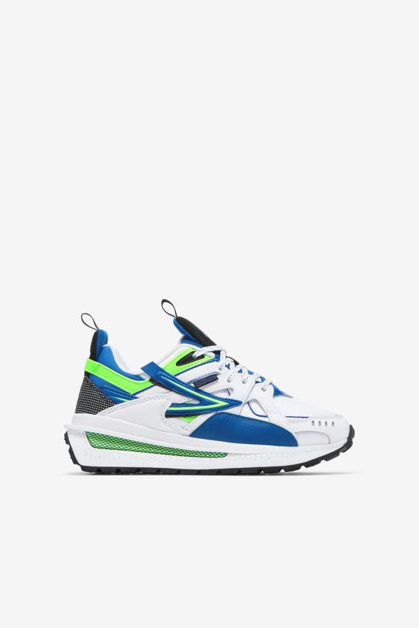 Little Kids' Sandenal Fila UK White/Blue/Green