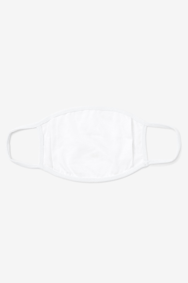 Fila UK White Tennis Print Face Mask White