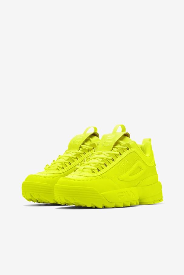 Fila UK Women\'s Disruptor 2 Premium Yellow