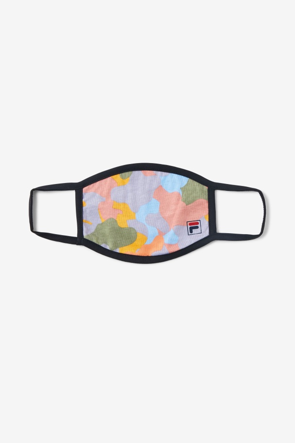 Fila UK Light Camo Multi Light Multicolor Cloth Face Mask