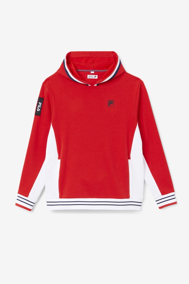 Bevans Park Hoodie Fila UK Red