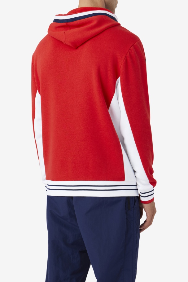 Bevans Park Hoodie Fila UK Red