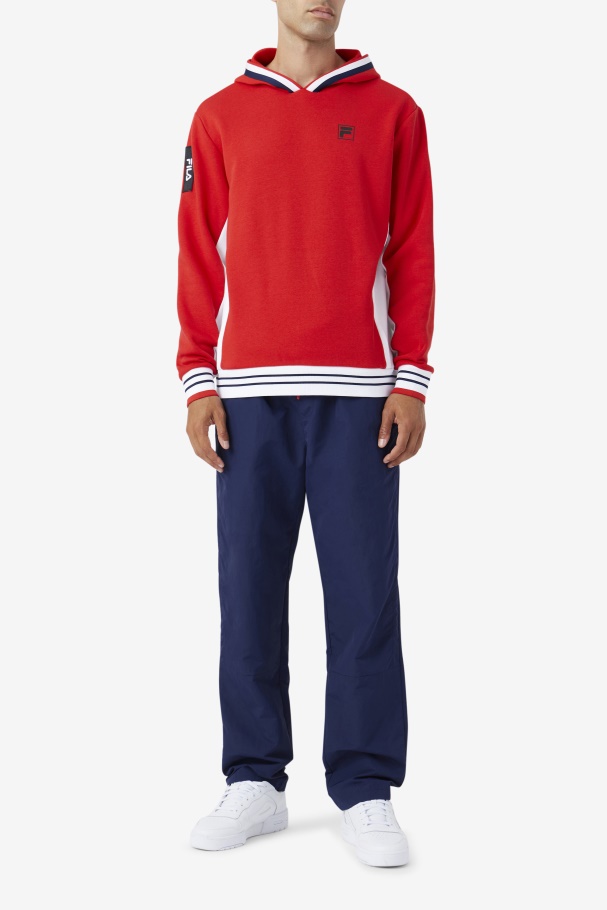Bevans Park Hoodie Fila UK Red