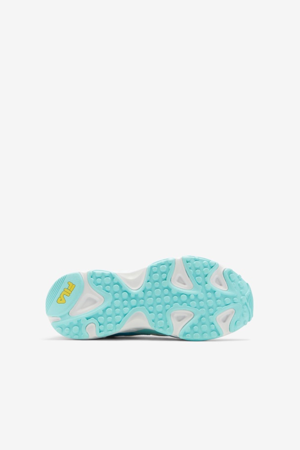 Little Kids\' Ray Tracer Apex Celandine/Blue/Blue Fila UK