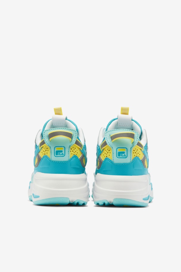 Little Kids\' Ray Tracer Apex Celandine/Blue/Blue Fila UK