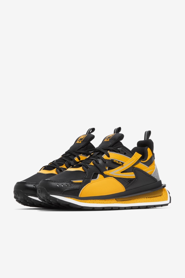 Fila UK Men\'s Sandenal Black/Gold/White