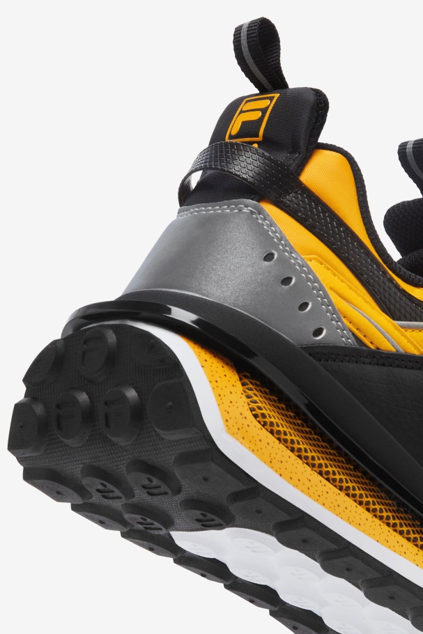 Fila UK Men\'s Sandenal Black/Gold/White