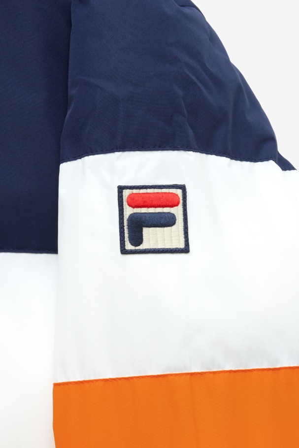 giovanni puffa jacket Fila UK Peacoat/White/Sun Orange/Red
