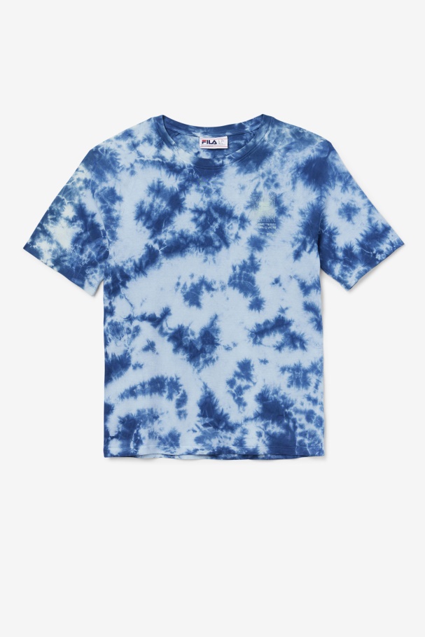 Ayan Tee Fila UK Majolica Blue/Stone