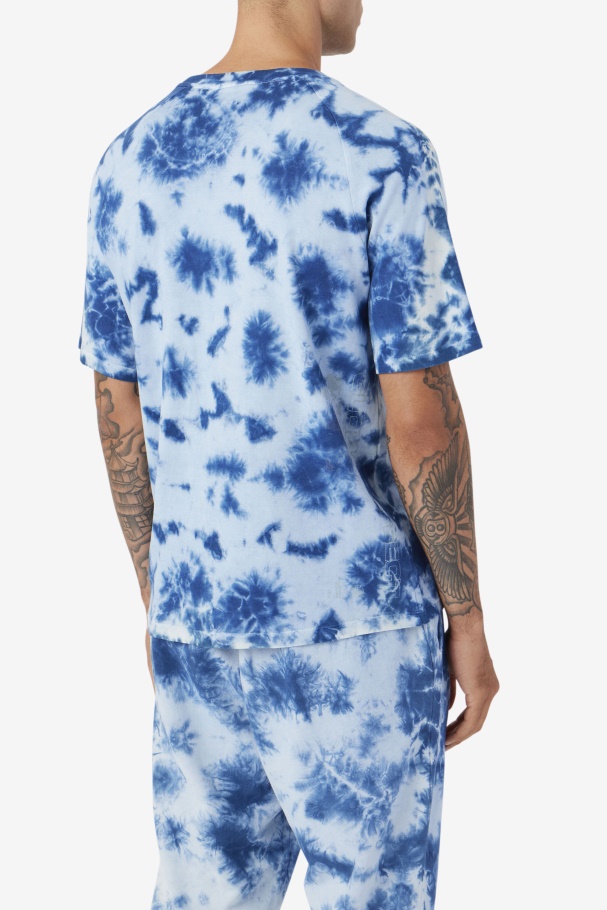 Ayan Tee Fila UK Majolica Blue/Stone