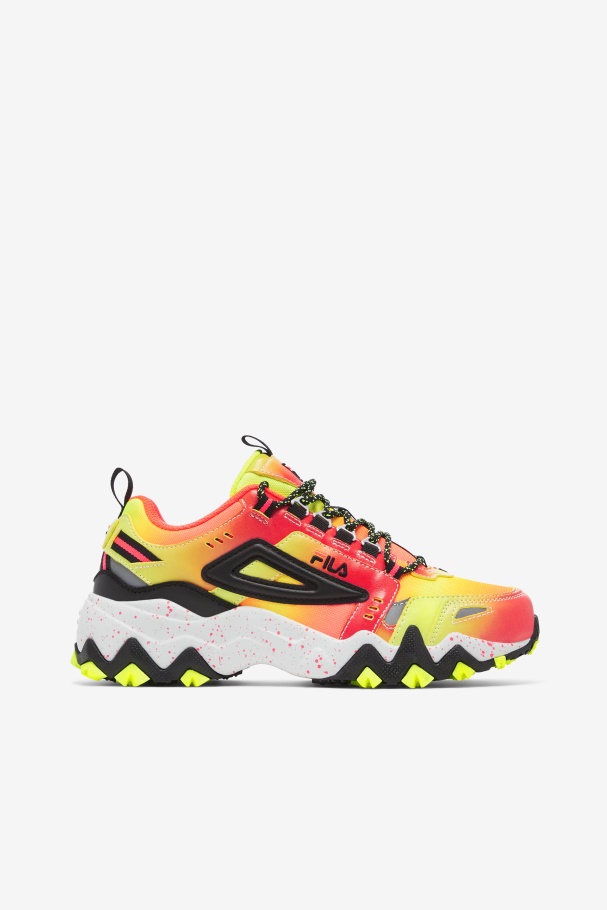 Diva Pink/Yellow/Black Fila UK Women's Oakmont TR