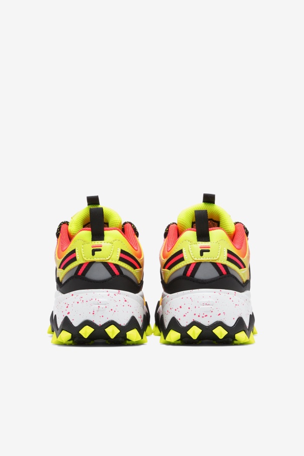 Diva Pink/Yellow/Black Fila UK Women\'s Oakmont TR